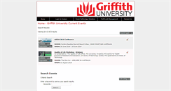 Desktop Screenshot of griffith.conferenceonline.com.au